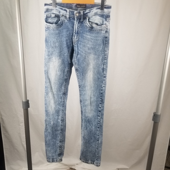 Suko Jeans Stone Wash Denim - Picture 2 of 4